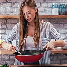Trueval-Teflon-Oven-trays-set-2-pieces-size-22-26-with-pizza-28-color-red-B09JPFWBMF